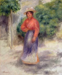 Gabrielle in the Garden